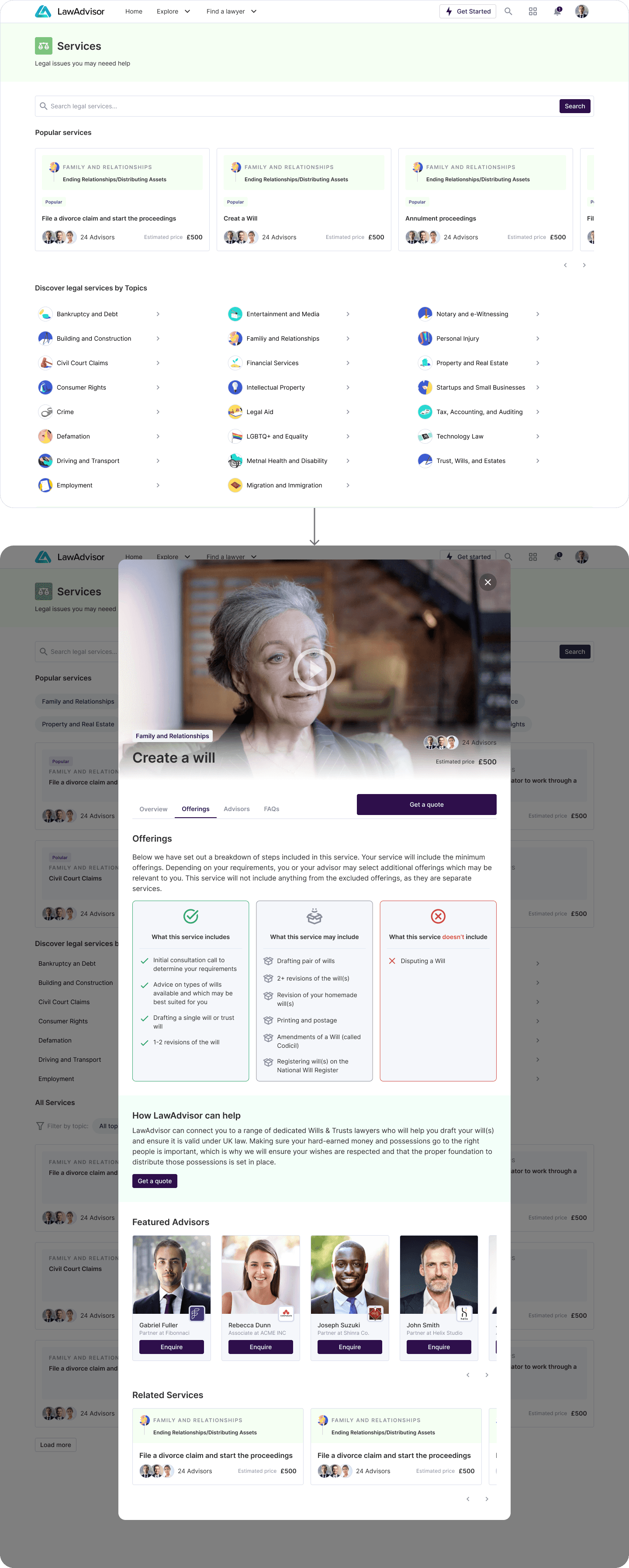 Law Advisor - Solution 2